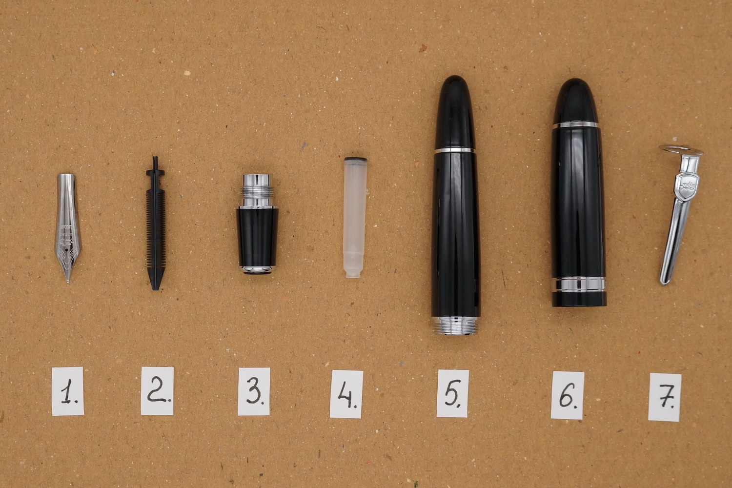 Disassembled Jinhao 159 