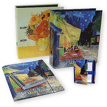 Herlitz предложил второй мотив серии Van Gogh, отсылающий к картине Ван Гога «Терраса кафе» 