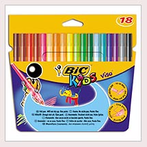 фломастеры Bic Kids Visa в ассортименте компании САМСОН