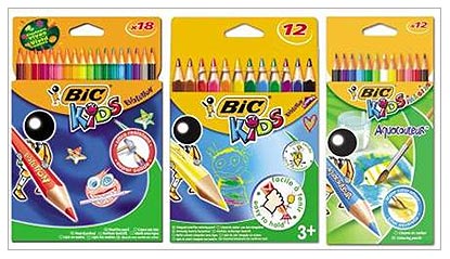 Ассортимент фирмы «Самсон» пополнился новыми цветными карандашами BIC