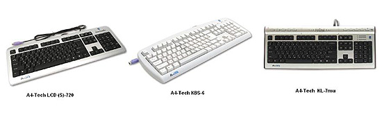 САМСОН – Проводные клавиатуры А4-Tech 