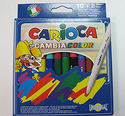 Фломастеры магические Carioca Cambia Color от компании Рельеф-Центр