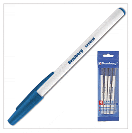 новинка ассортимента ТМ BRAUBERG - шариковые ручки Express и Express Grip