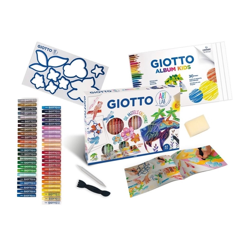 Набор Giotto Art Lab Oil Pastel Creations — обзоры новинок на портале  Сегмент